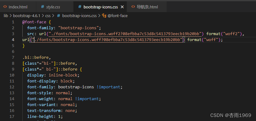 bootstrap(4.6x)图标库的引用_bootstrap-icons.woff-CSDN博客