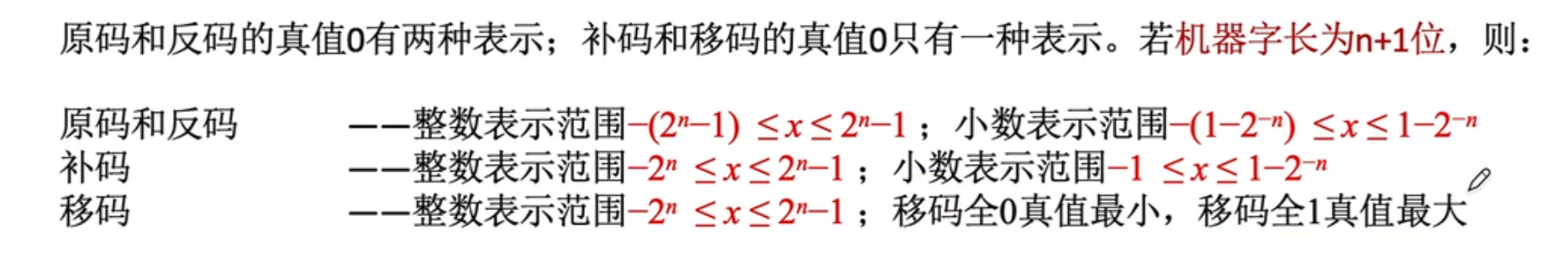 【计算机组成原理】数据的表示和运算（二）