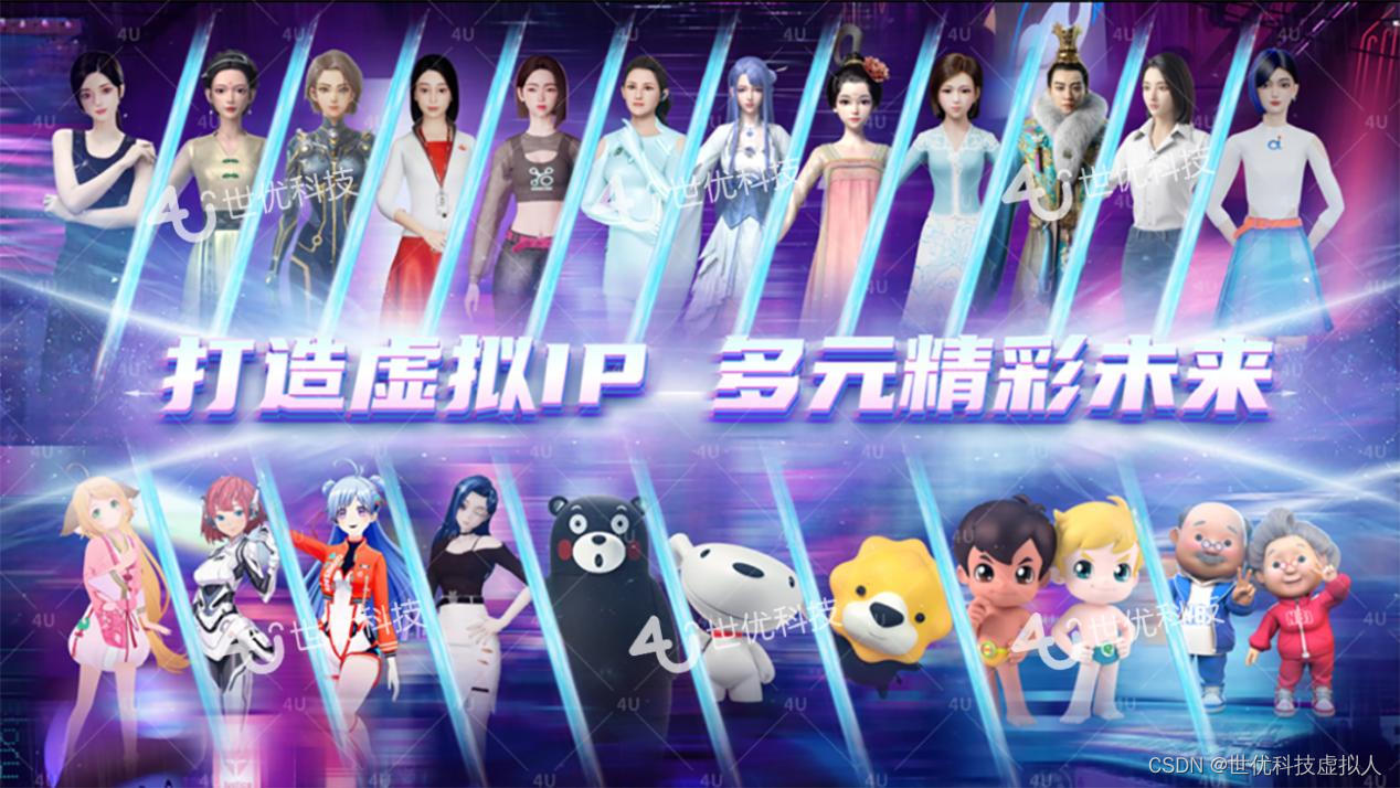 各种虚拟数字人形象迎来爆发，数字虚拟人制作行业产业价值巨大_定制企业数字人品牌ip3d卡通吉祥物商标logo形象设计-CSDN博客