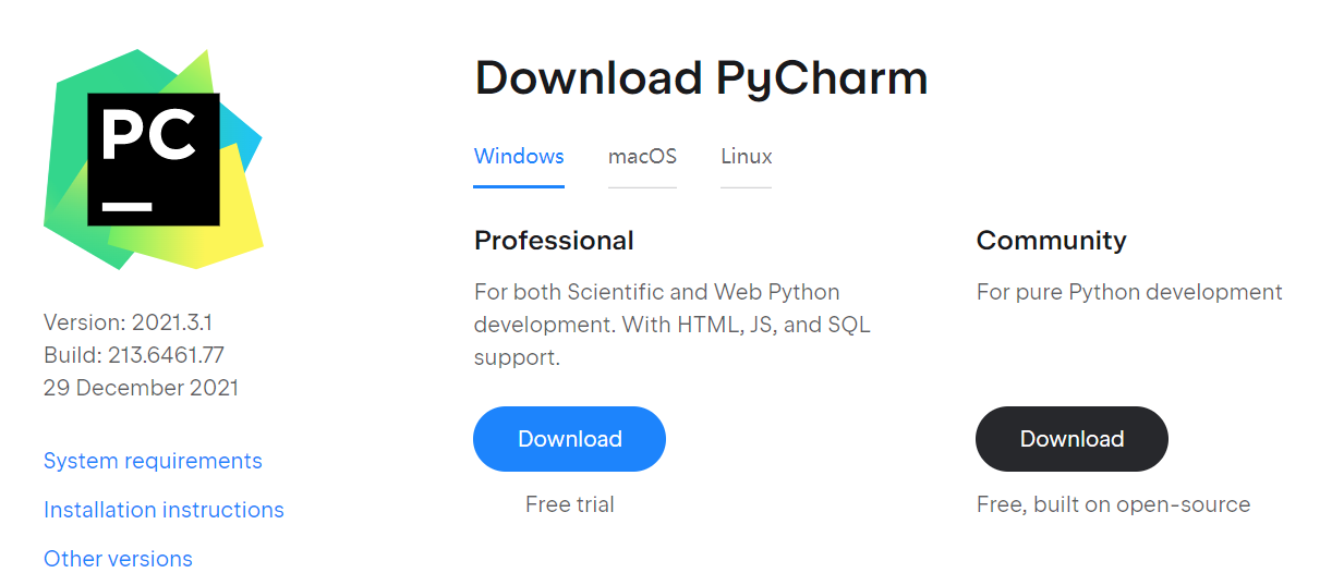 Configuración de entorno Python + Pycharm - programador clic