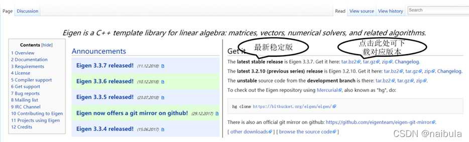 Eigen Eigen 使用指南(入门篇)-CSDN博客