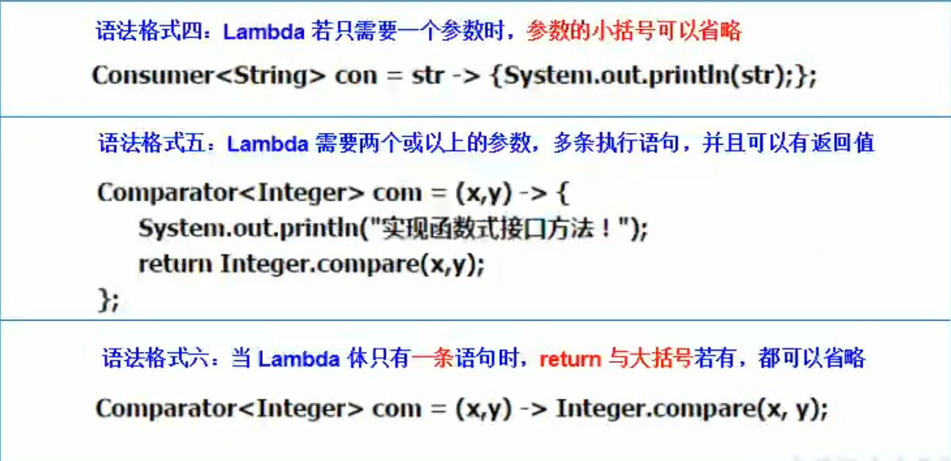 jdk8，lambda表达式的补学