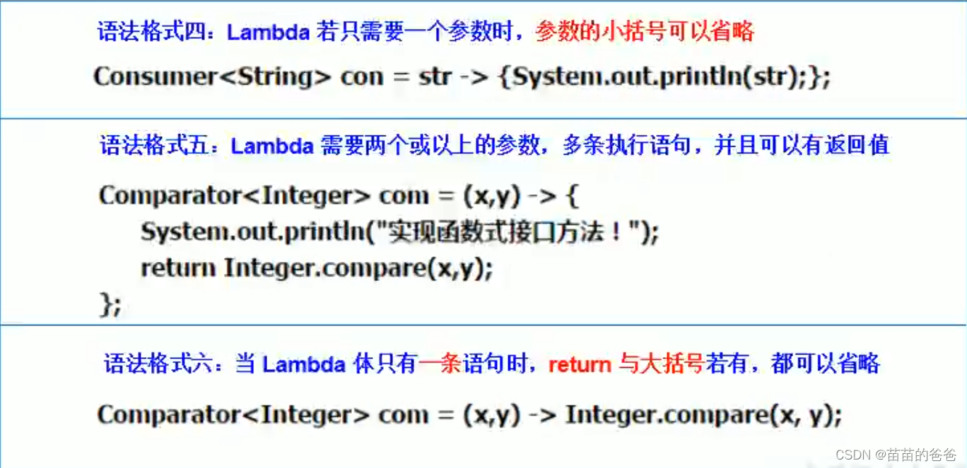 jdk8，lambda表达式的补学