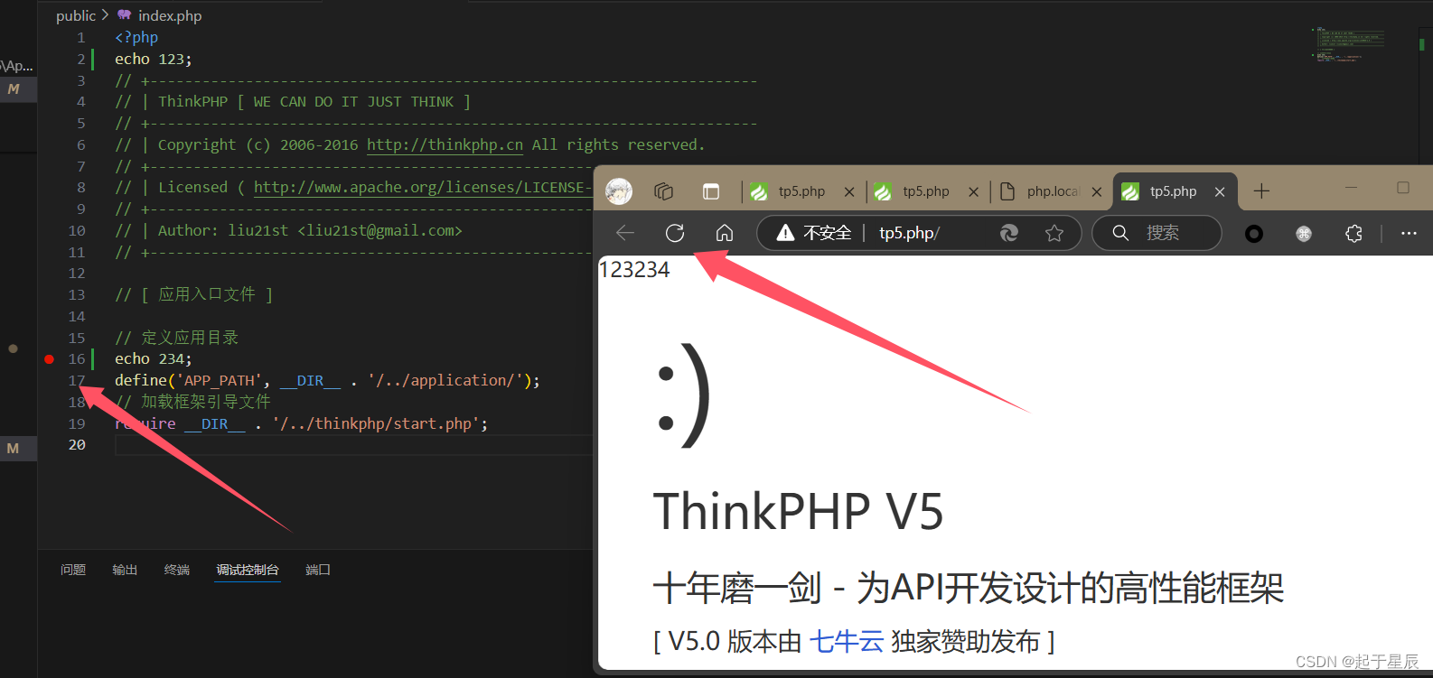 给thinkphp调试时phpdebug断点时配置没问题但是无法正常断点_thinkphp断点调试-CSDN博客