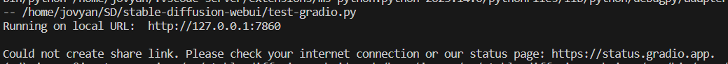 stable diffusion如何解决gradio外链无法开启的问题