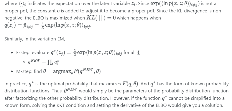 变分推断（variational inference）/variational EM