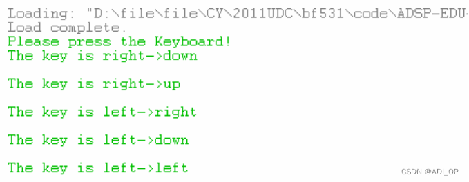 ADI Blackfin DSP处理器-BF533的开发详解16：KEY按键的实现（含源代码）