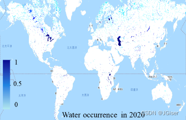 全球地表动态水体产品（数据集V2.0）（2000-2020年/8天/250米）