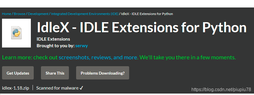 IdleX - IDLE Extensions for Python