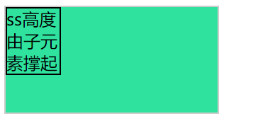 高度不设时
