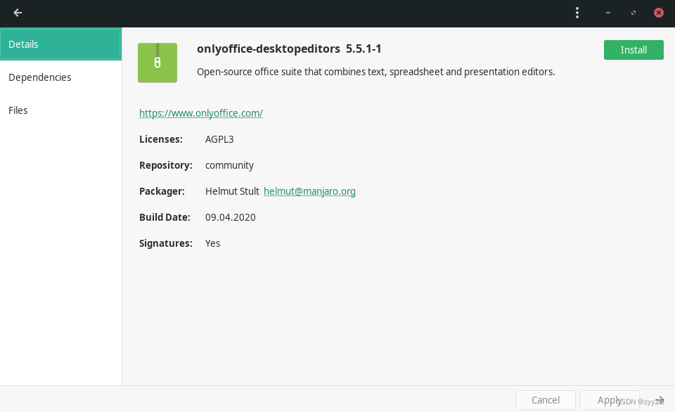 如何在 Manjaro Linux 上安装 ONLYOFFICE 桌面编辑器 v7.3_manjaro不能安装flathub的软件CSDN博客
