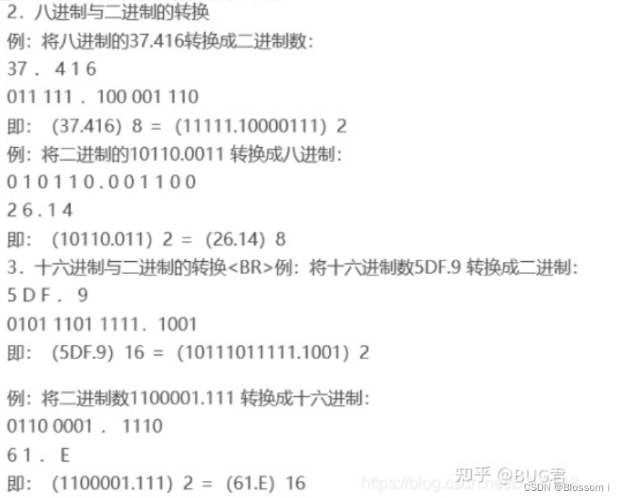 进制转换（二进制、八进制、十进制、十六进制）超详细版