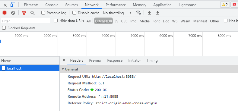 JS sends a request to the background before the page is refreshed or ...