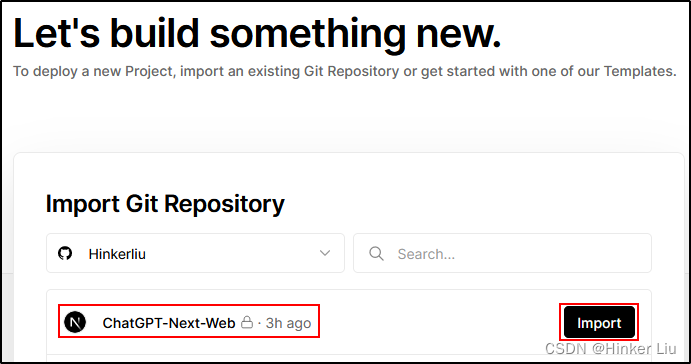 Importar repositorio Git