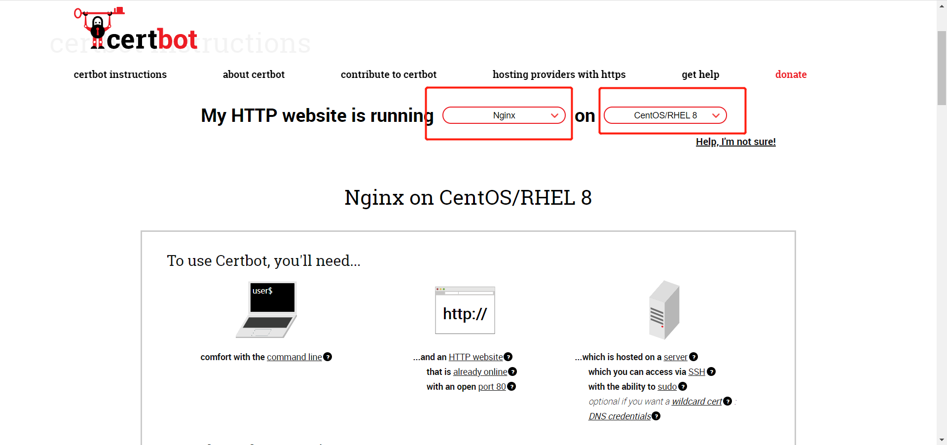 Let‘s Encrypt免费https证书（certbot）_let's Encrypt免费证书-CSDN博客