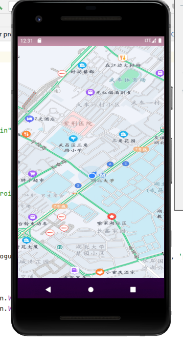 Android 开发百度地图定位显示当前位置