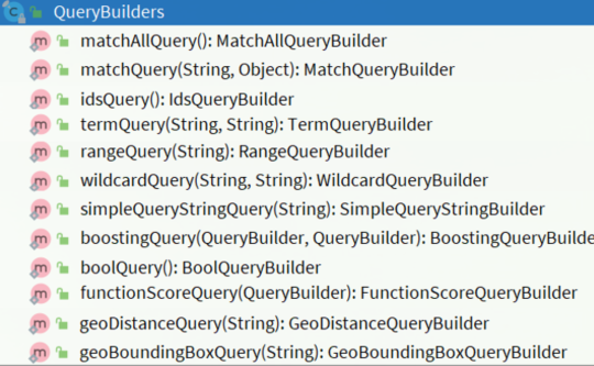 QueryBuilders工具类