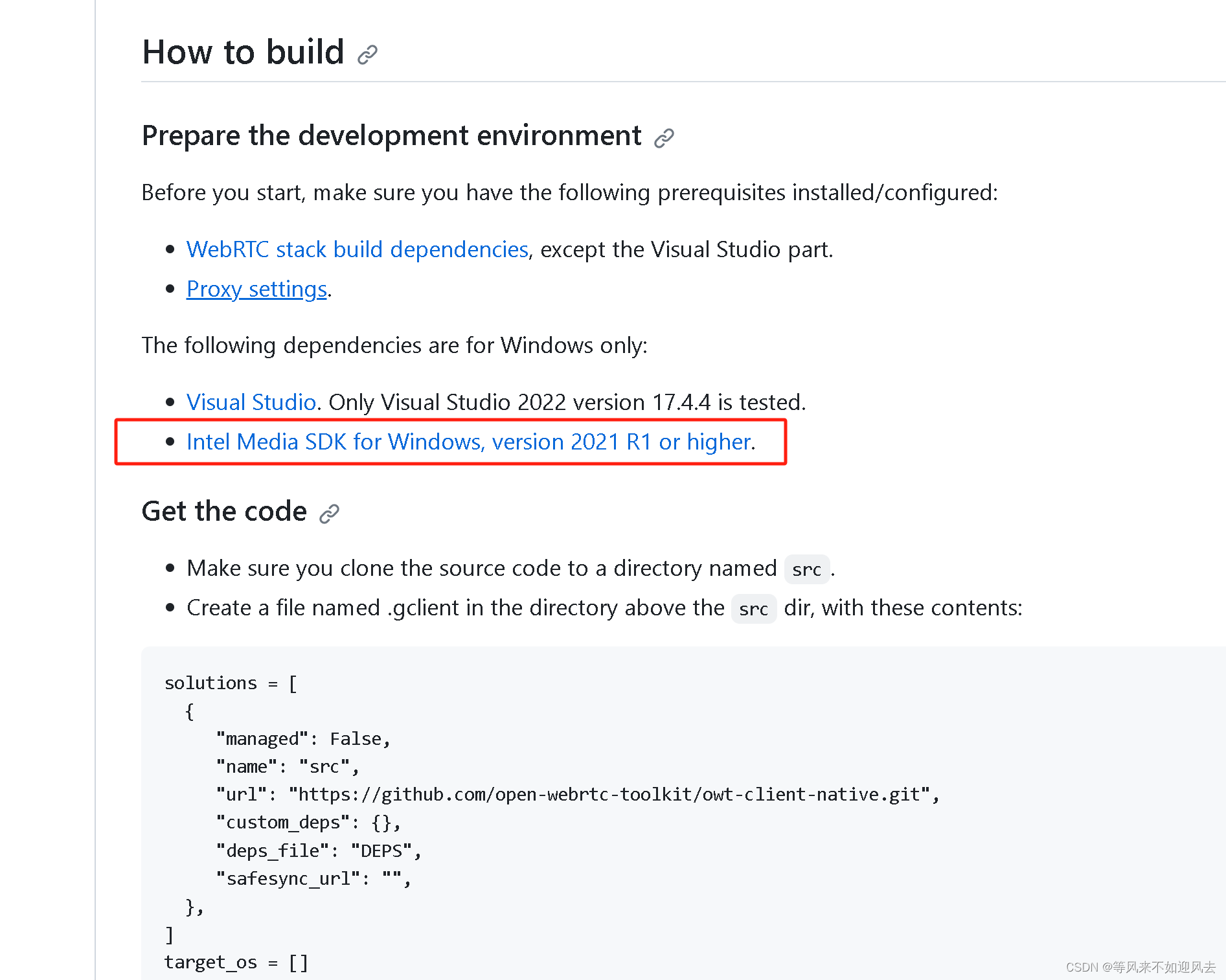 【owt】 Intel® Media SDK for Windows： MSDK2021R1