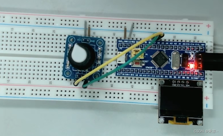 STM32单片机（六）TIM定时器 -＞ 第八节：TIM编码器练习（编码器接口测速）