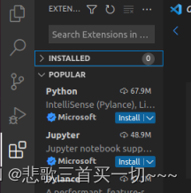 打开vscode点击Extensions 搜索安装即可