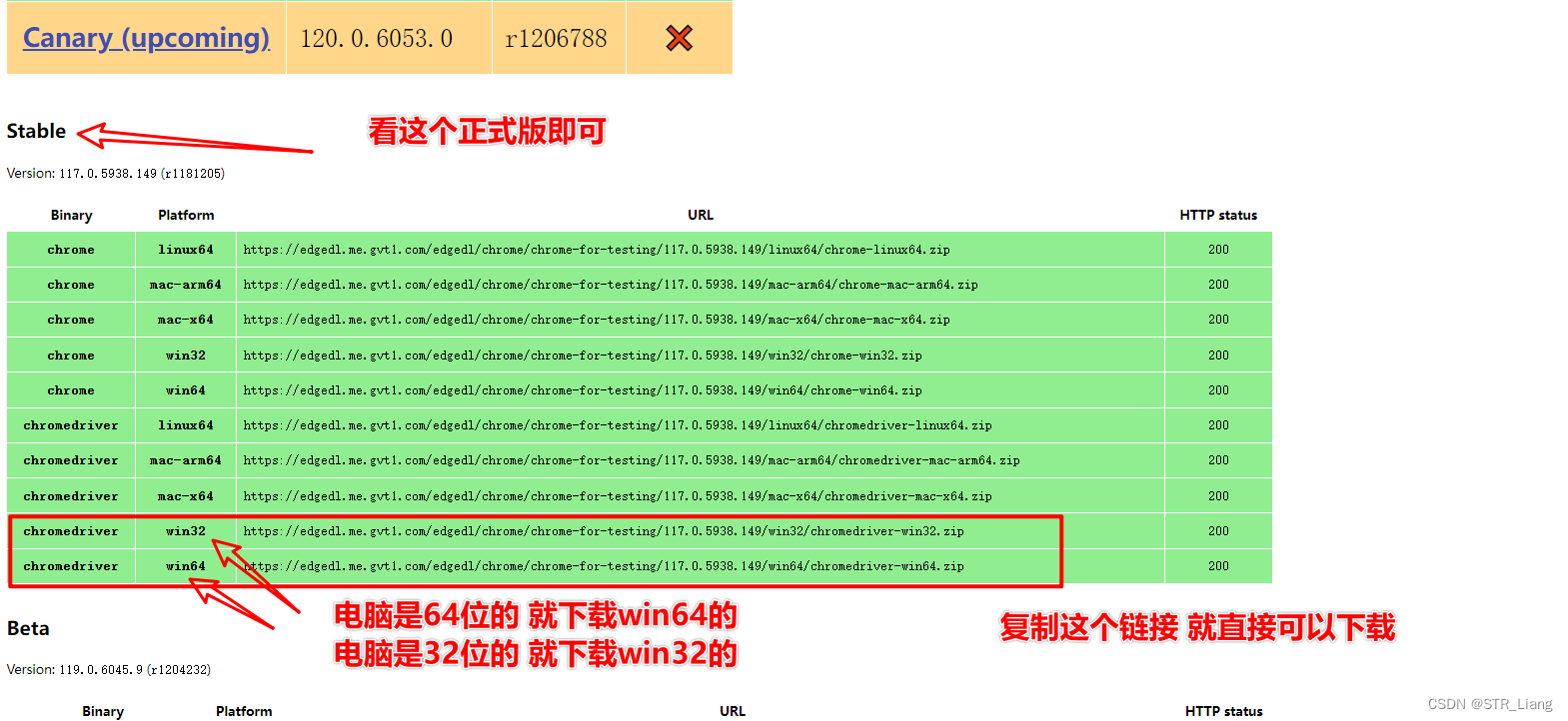 Selenium Webdriver Chrome新驱动地址（chrome115及以上版本）