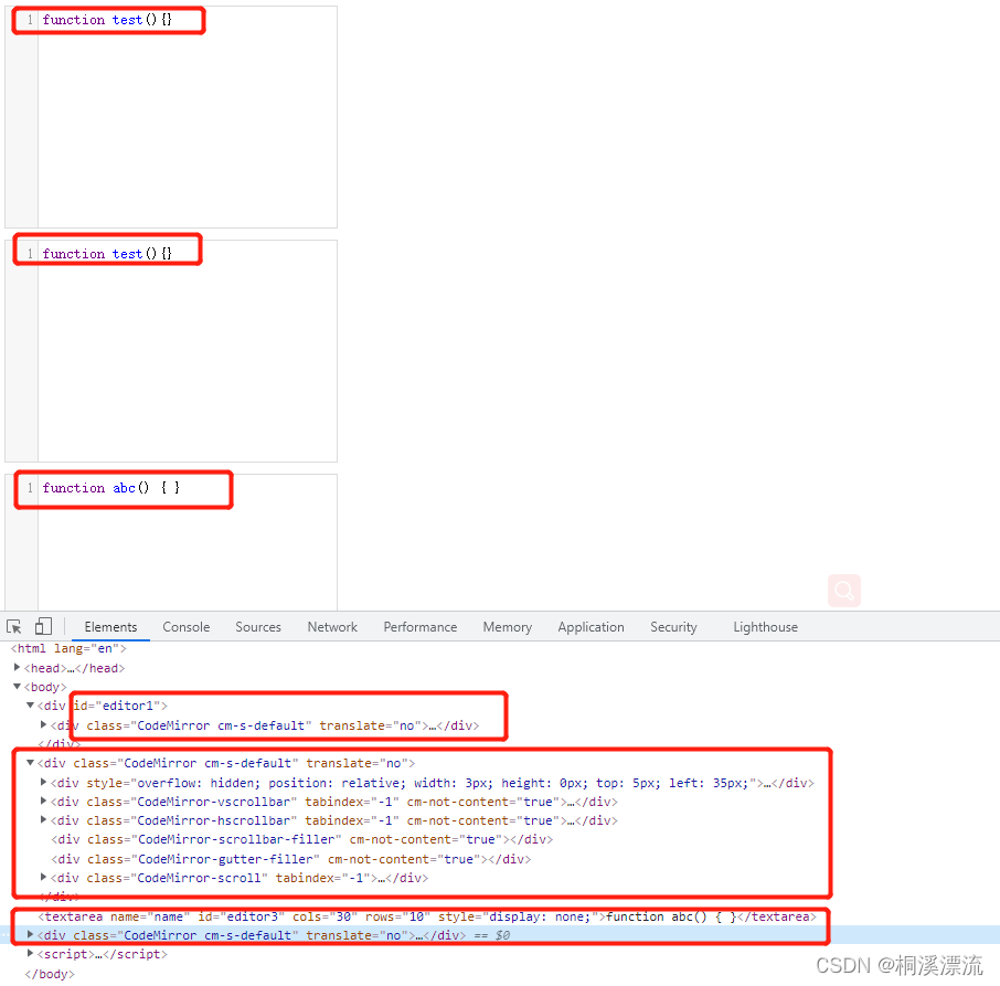 代码编辑器CodeMirror使用总结-基础用法_codemirror使用教程-CSDN博客