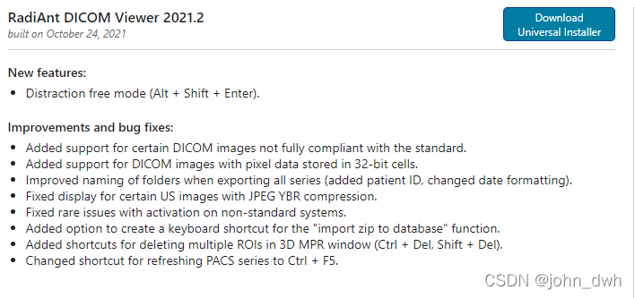 Radviewer RadiAnt DICOM Viewer 2021.2_radiant dicom viewer 学习版-CSDN博客