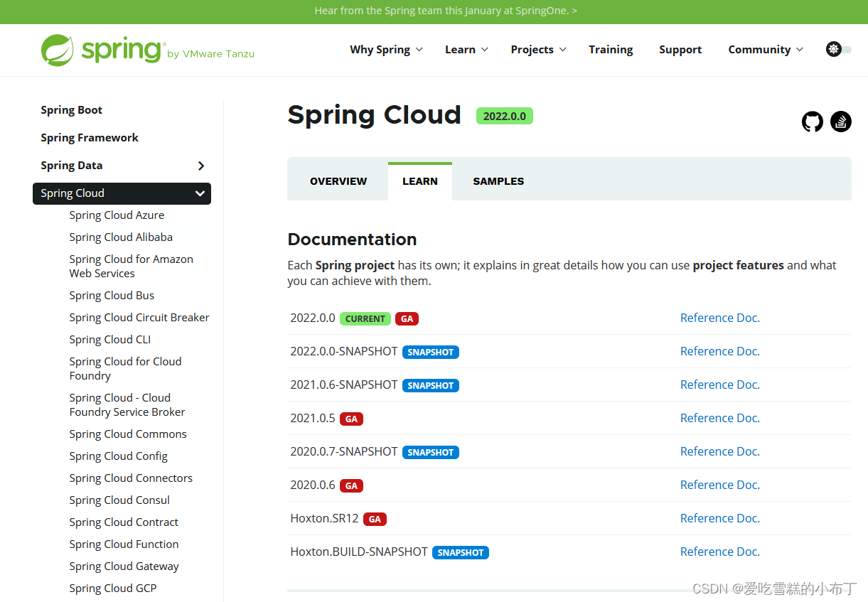 SpringCloud-Netflix学习笔记01——SpringCloud入门