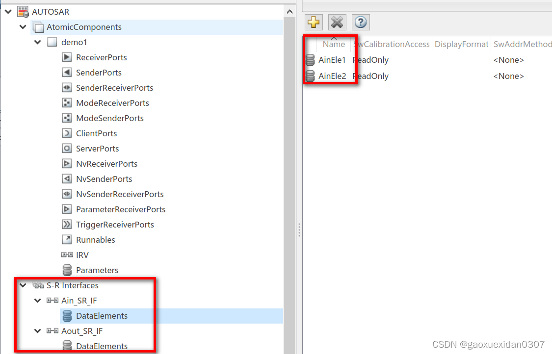 autosar与matlab模型开发之 配置sr接口