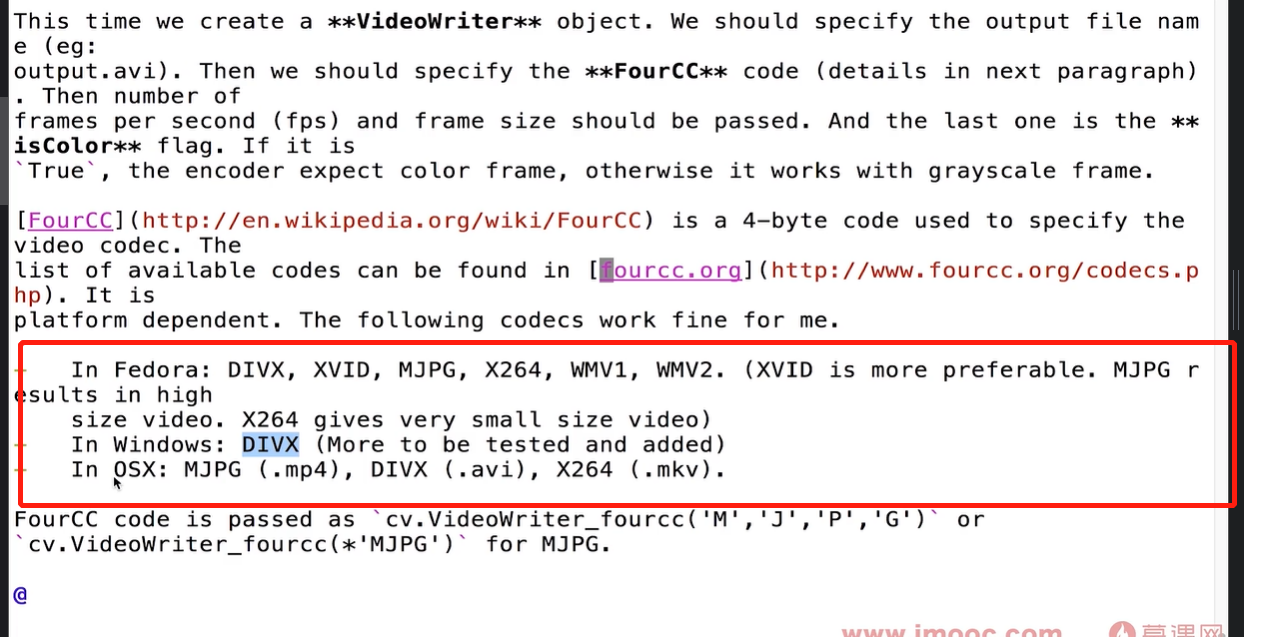 openCV_python自学(3)之将视频数据录制成多媒体文件_python opencv videowriter 格式-CSDN博客