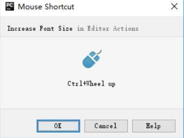 Pycharm设置快捷键改变字体大小