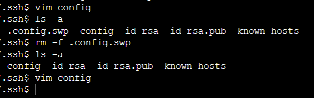 E325: ATTENTIONFound a swap file by the name