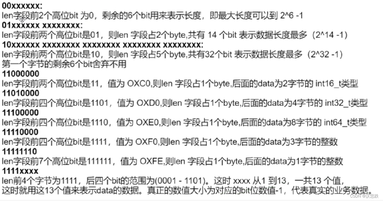 4.entry底层数据结构_len值和data类型的映射关系