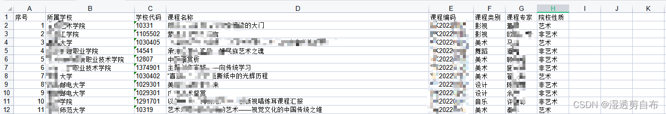 django实现读取数据导出生成excel表格