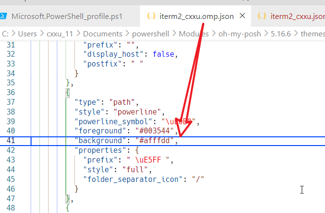 shell_powershell_oh my posh : extend your posh theme (extend/modify ...