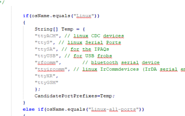 java串口rxtx的若干坑