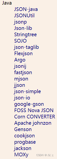 json