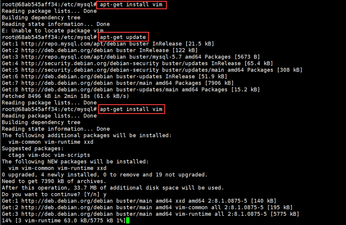 docker搭建mysql主从复制