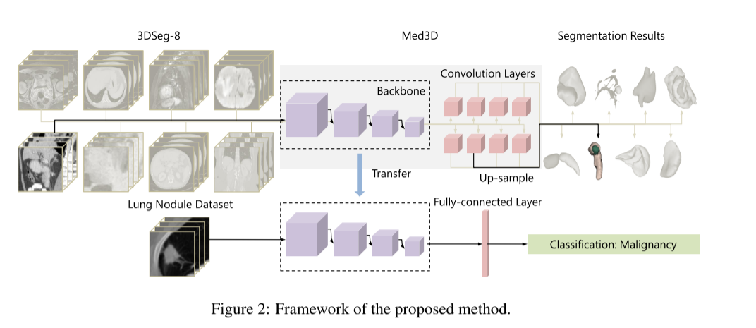 论文总结：MED3D: TRANSFER LEARNING FOR 3D MEDICAL IMAGEANALYSIS_medicalnet ...