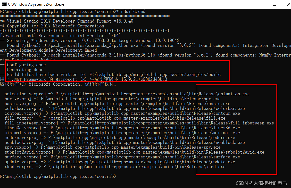 Windows + vs2017 + matplotlib-cpp踩坑实录_windows平台编译 matplotlib-cpp-CSDN博客