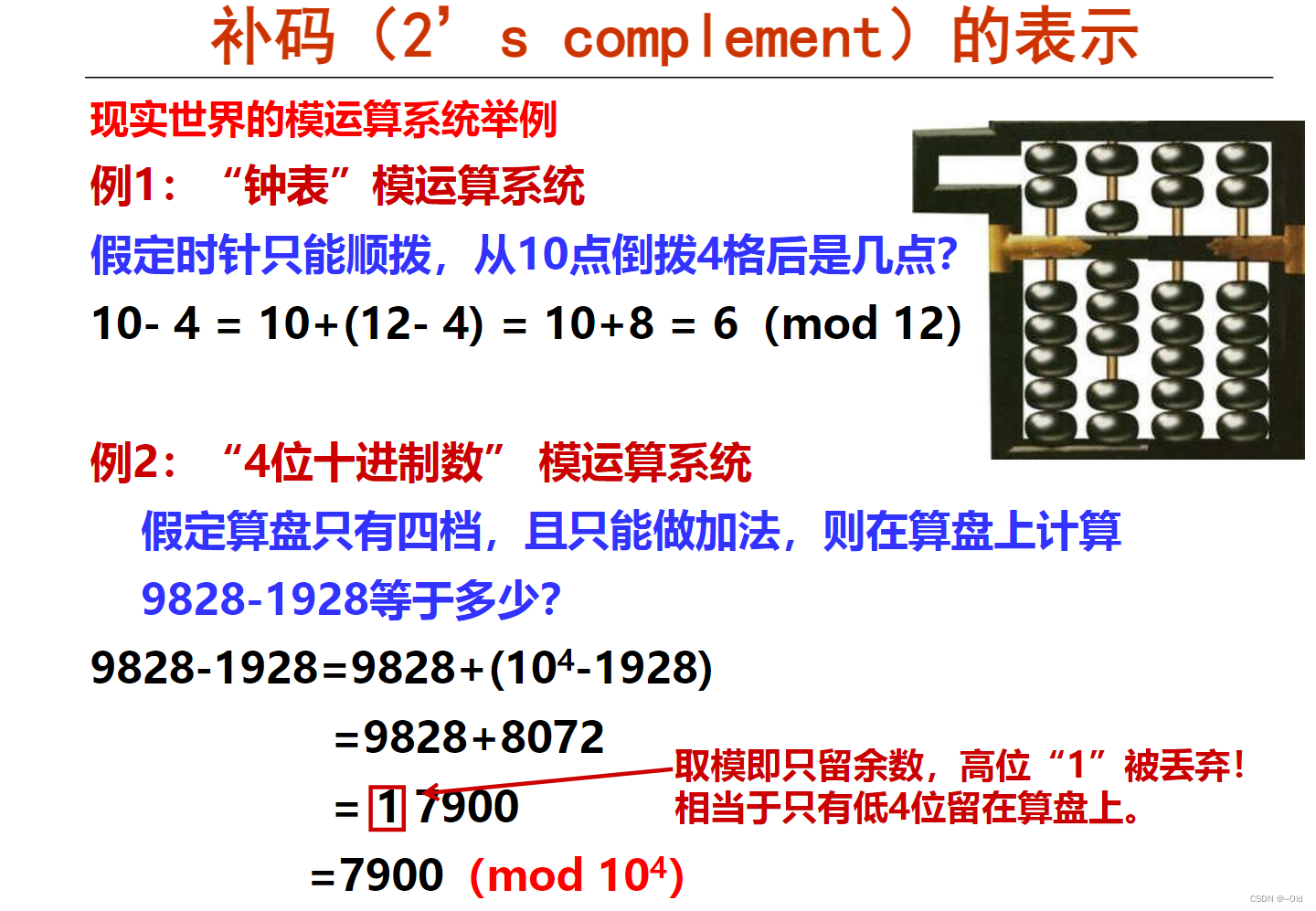 数据的表示和存储1