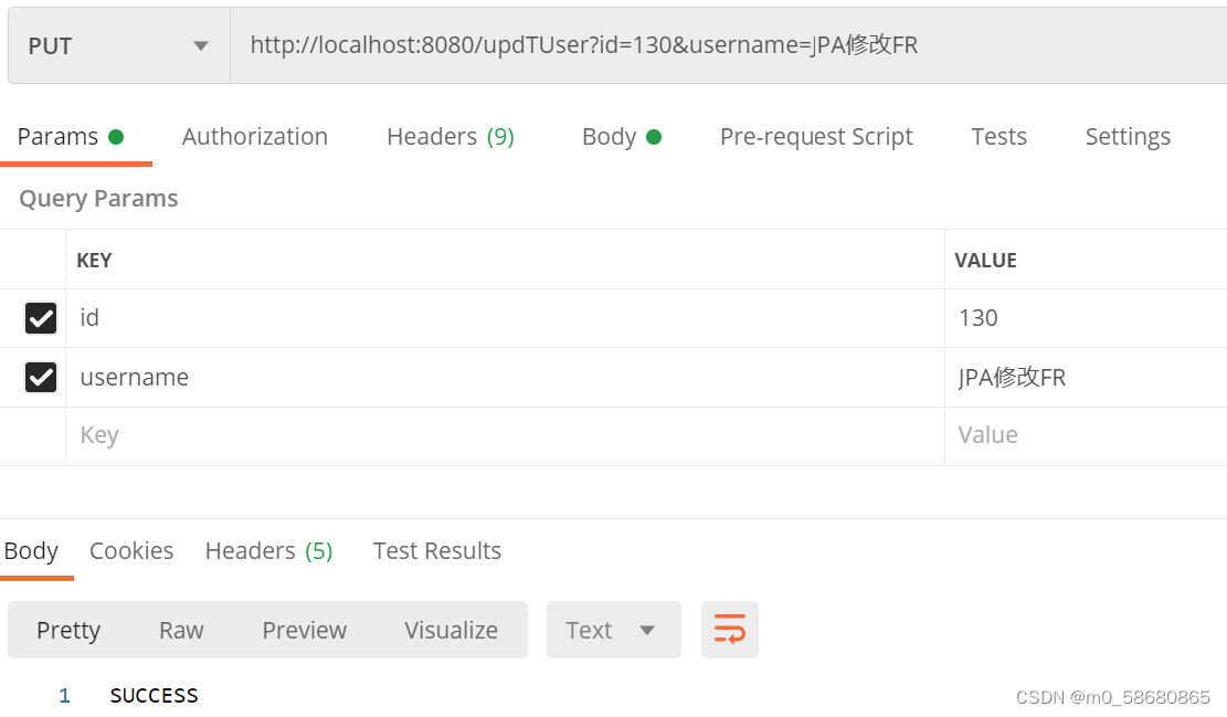 Springboot整合使用JPA进行增删改查_jparepository常用增删改查方法CSDN博客