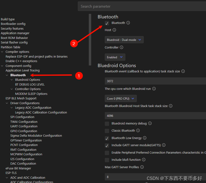 ESP32 ESP-IDF5.1 在Visual Studio Code中自定义分区表与调整Flash大小