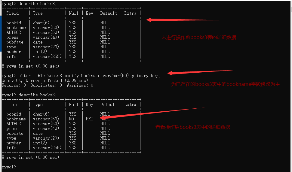 MySQL的数据表中的约束有以下5种_数据库增加约束条件