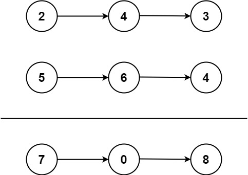 LeetCode 2 两数相加