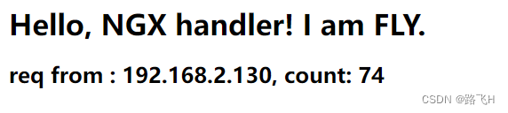 Nginx模块开发之http handler实现流量统计（1）