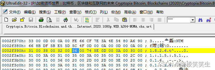 20221115使用google文档翻译SRT格式的字幕