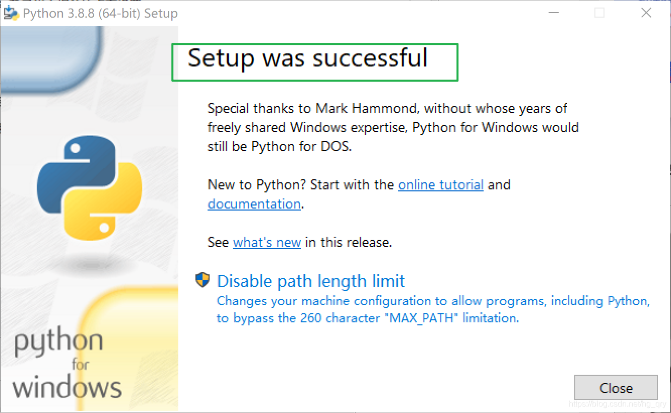 Windows Python 3.8.8版本安装_python3.8.8-CSDN博客