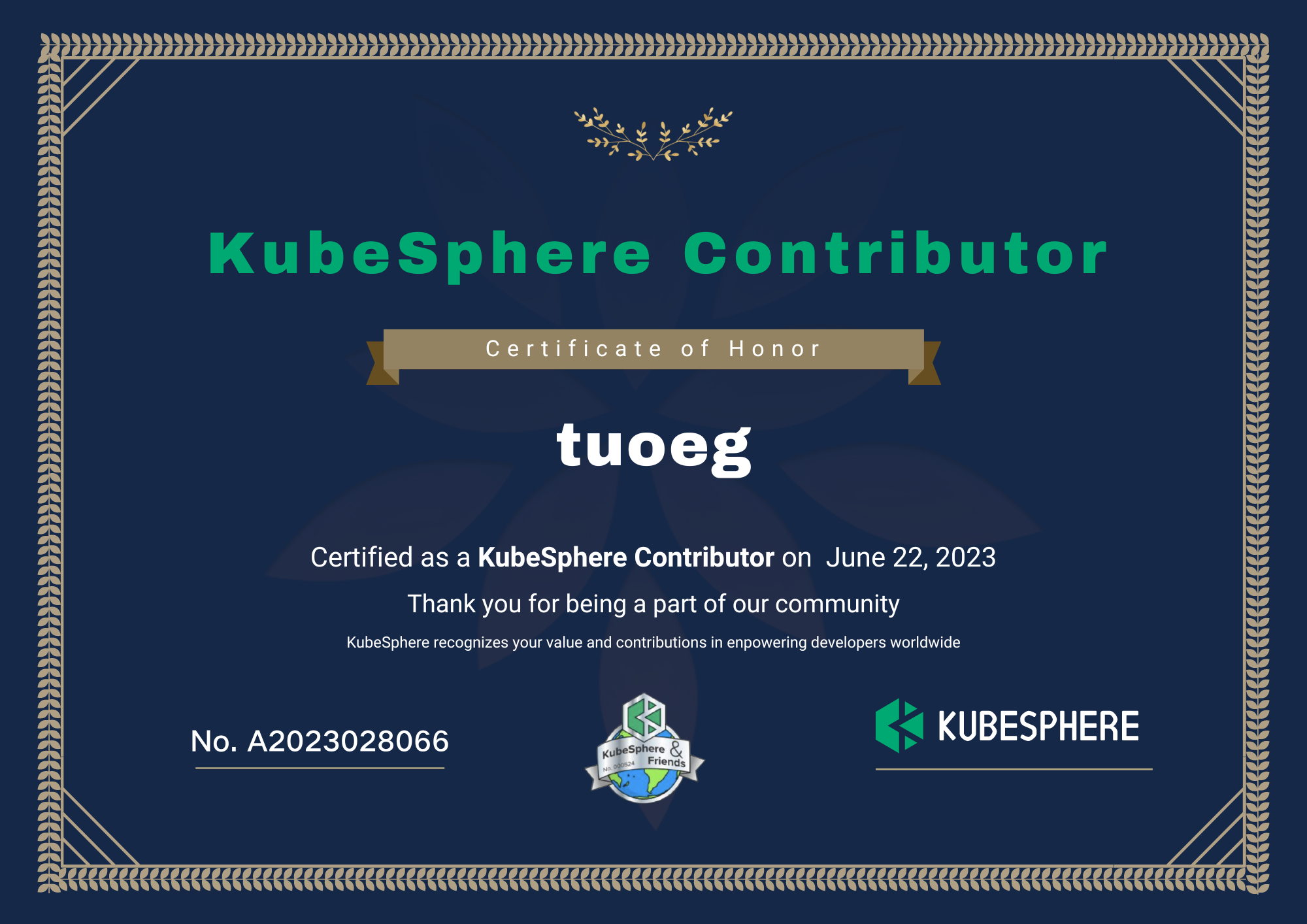 KubeSphere 社区双周报 | OpenFunction 发布 v1.1.1 | 2023.6.9-6.22